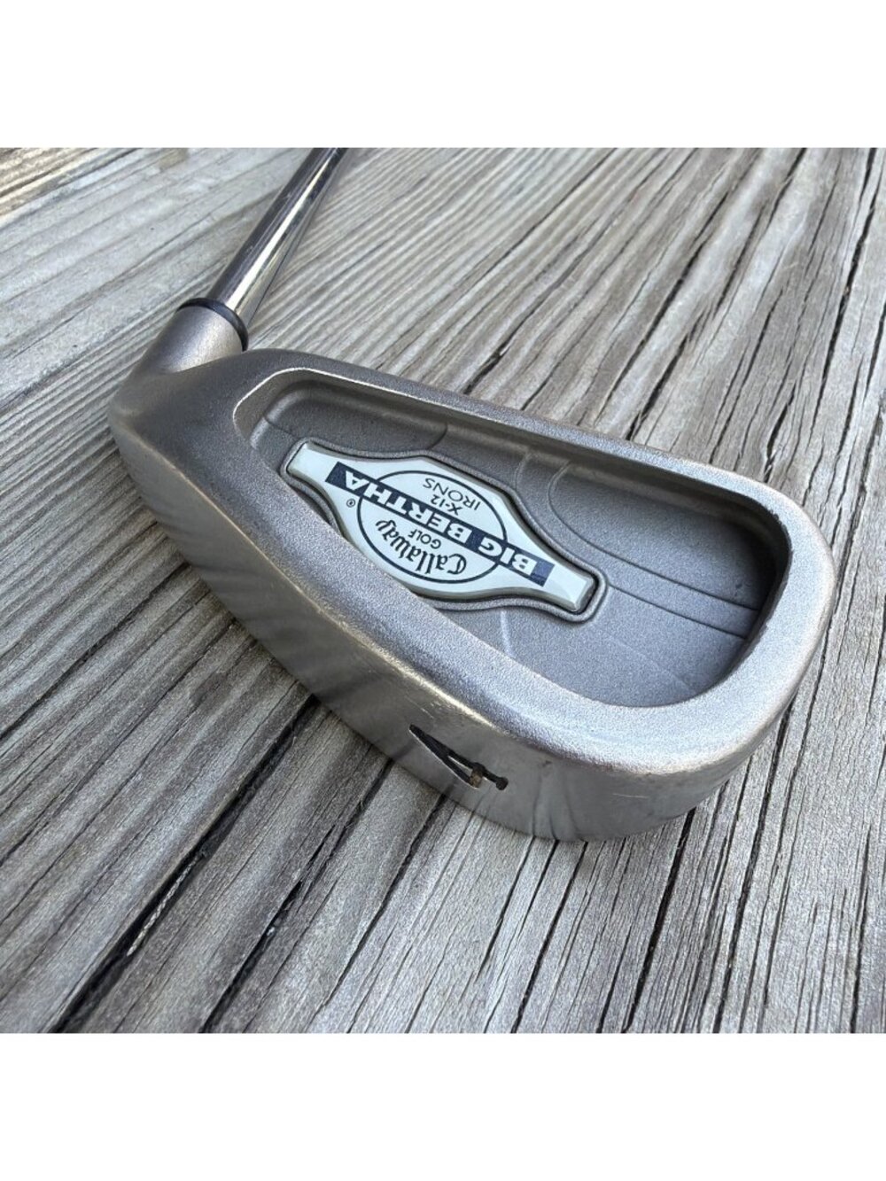 Callaway Big Bertha X-12 4 Iron - RH - Precision Rifle FCM 6.0 Steel Shaft